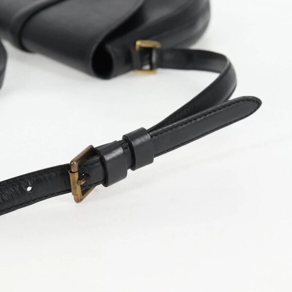 LOUIS VUITTON Epi Chantilly PM Shoulder Bag SPO Black LV Auth 135467V - Picture 13 of 16